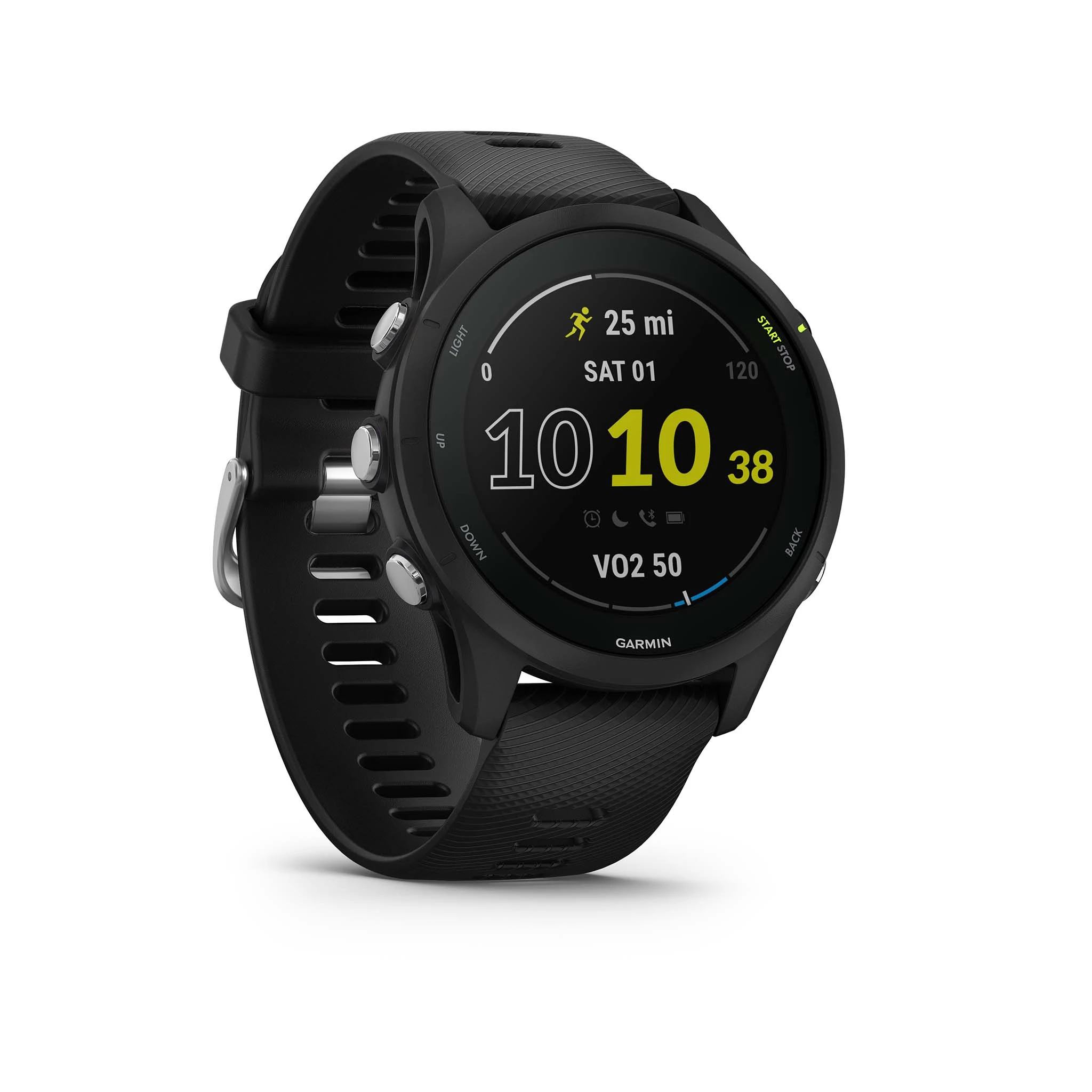 Garmin | Forerunner 255 Music Smartwatch - Black