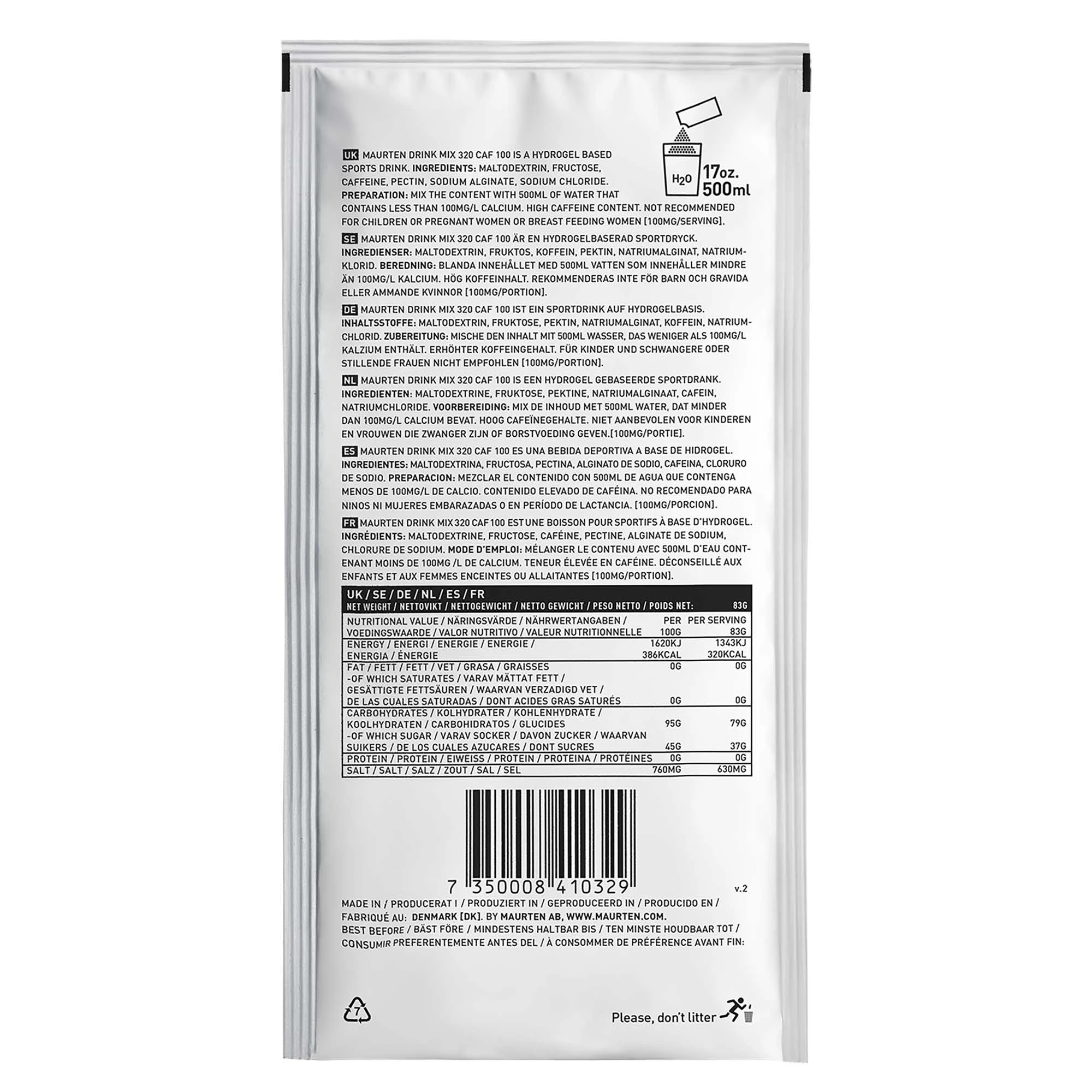 Maurten | Drink Mix 320 Caf 100 - Image 2