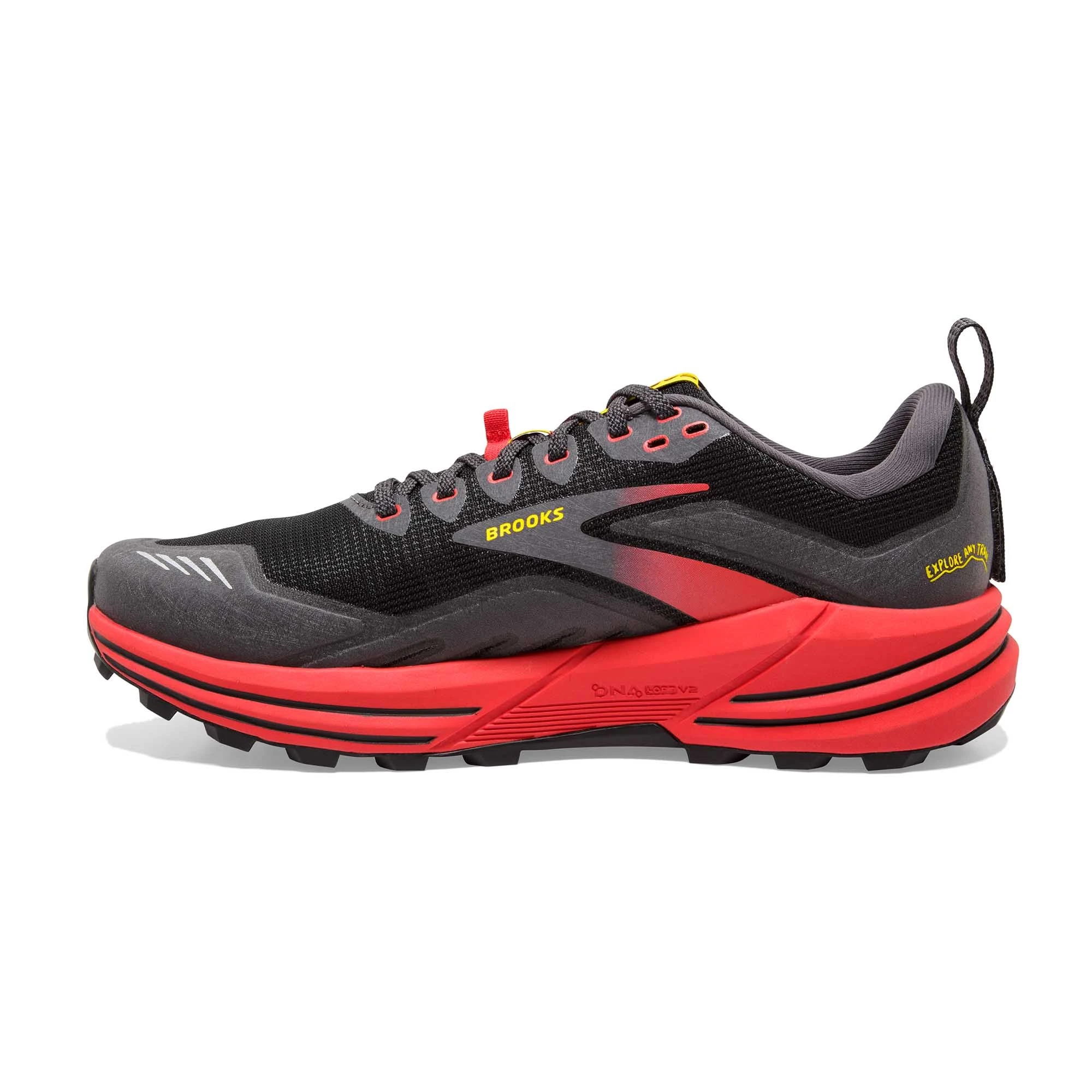 Brooks | Men's Cascadia 16 Running Shoes - Black - Image 3