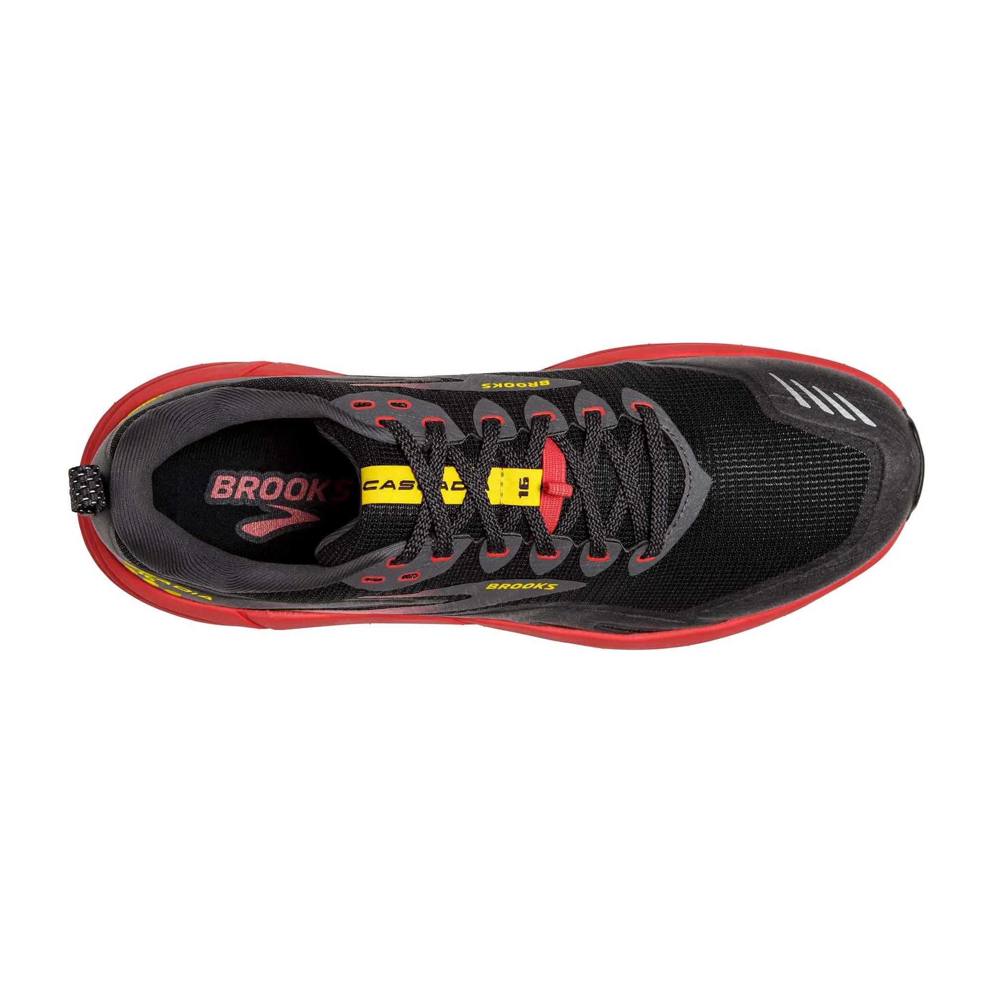 Brooks | Men's Cascadia 16 Running Shoes - Black - Image 5