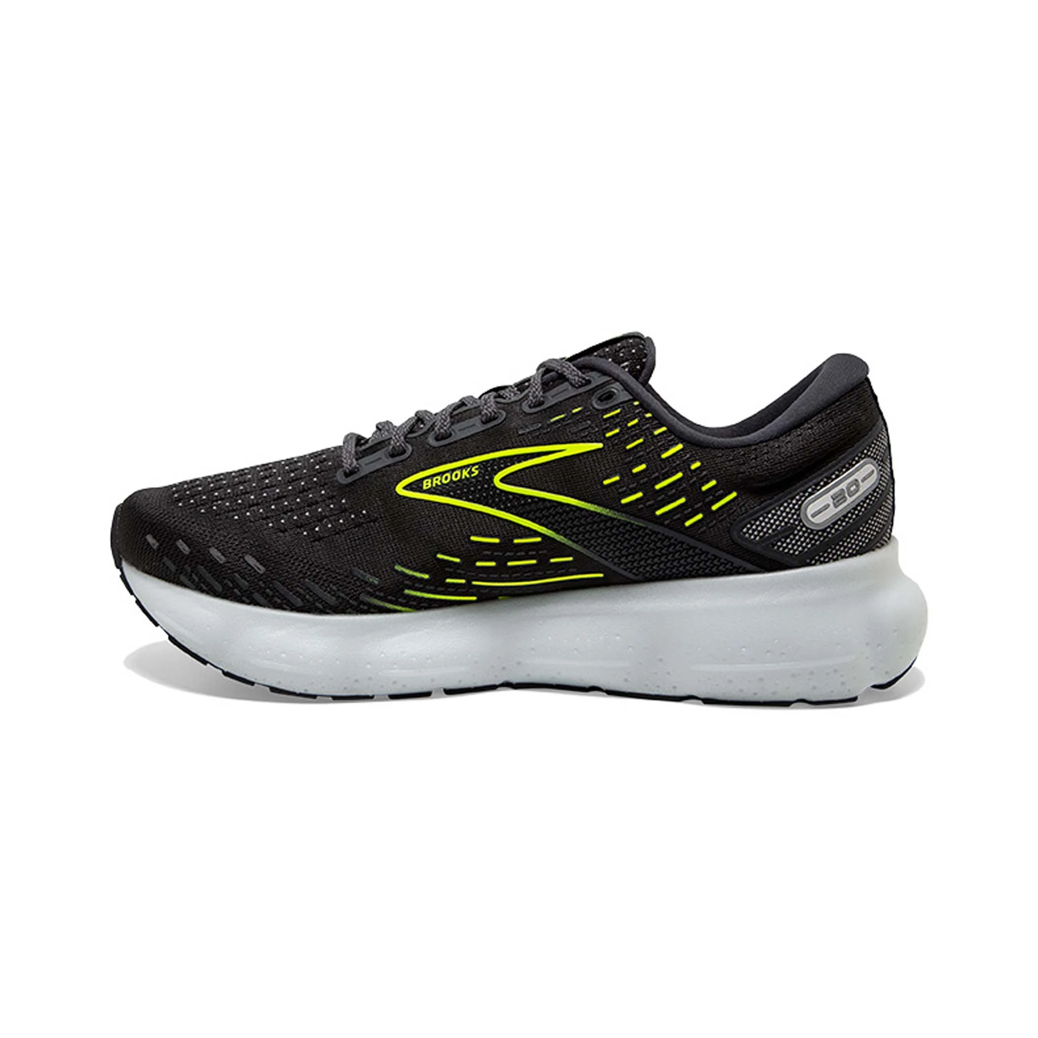 Brooks | Men's Glycerin 20 Running Shoes - Ebony - Image 4
