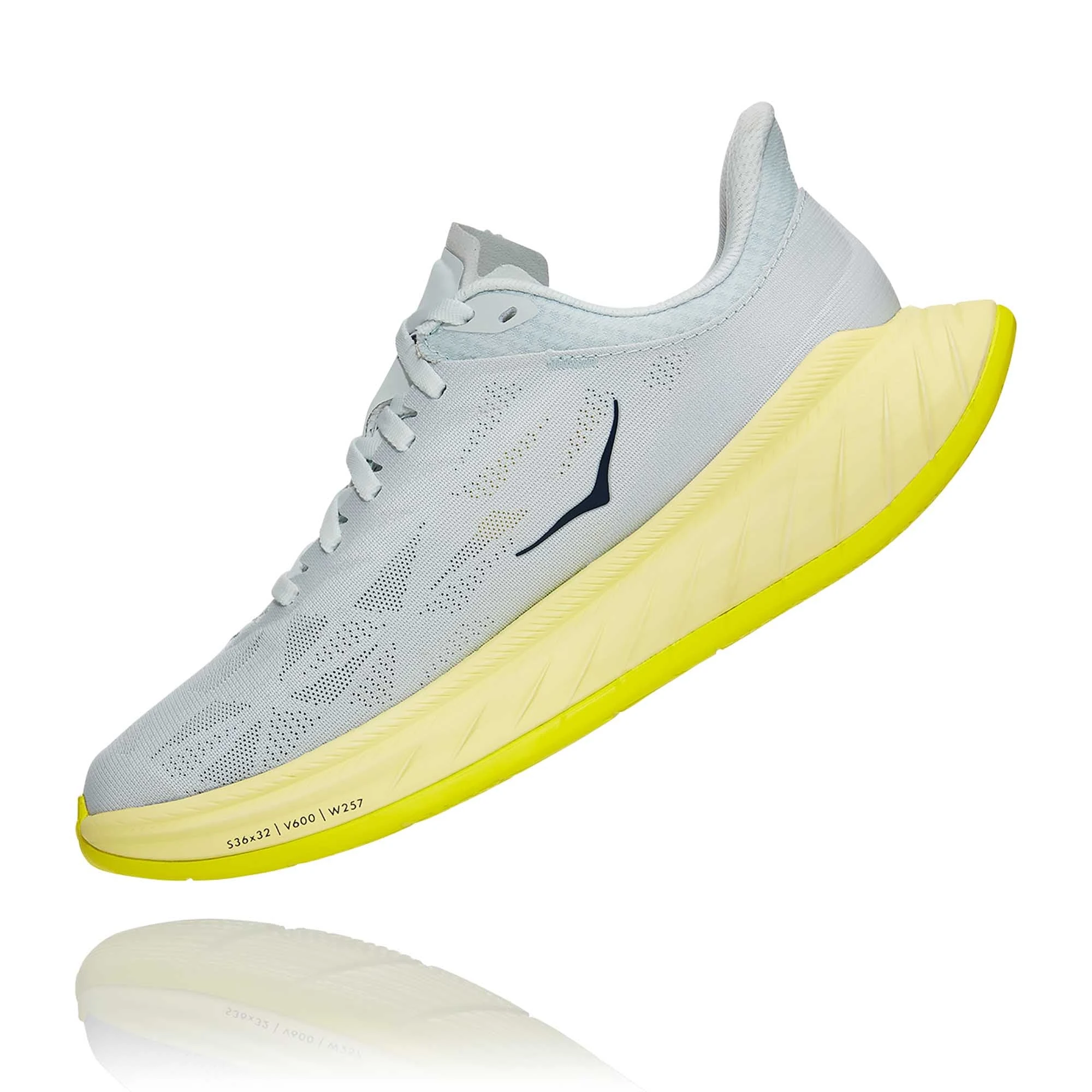 Hoka One One Hoka | Women's Carbon X 2 Running Shoes - Blue Flower - Image 5