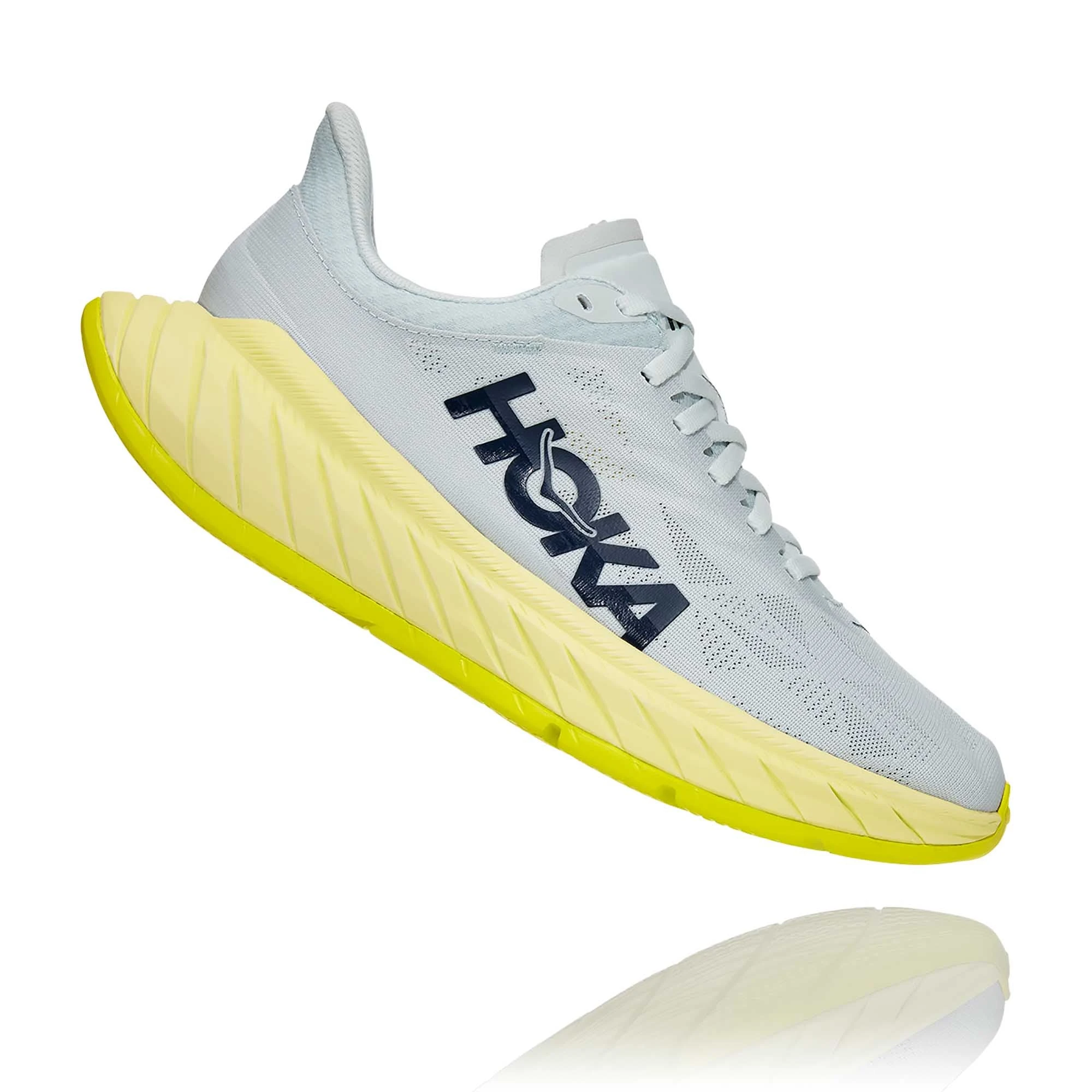 Hoka One One Hoka | Women's Carbon X 2 Running Shoes - Blue Flower - Image 6