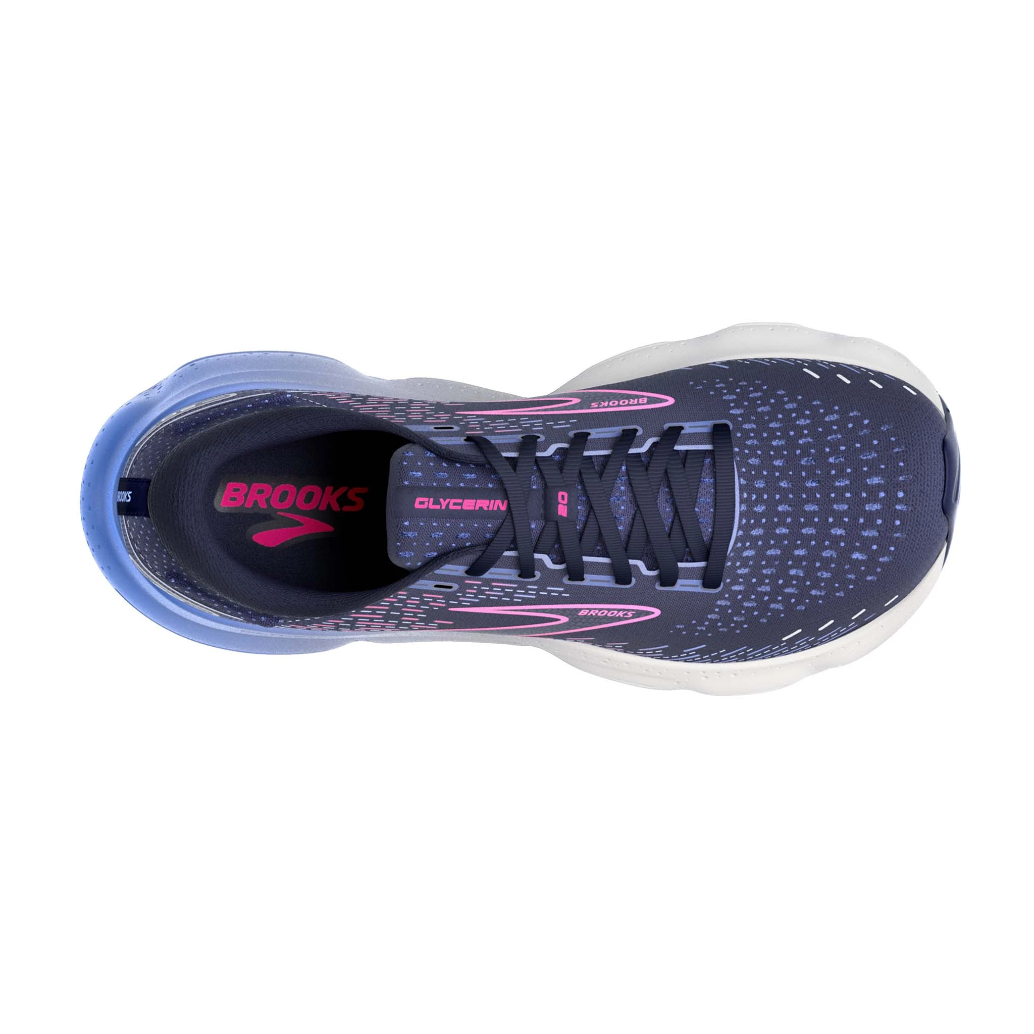 Brooks | Women's Glycerin 20 Running Shoes - Peacoat - Image 5