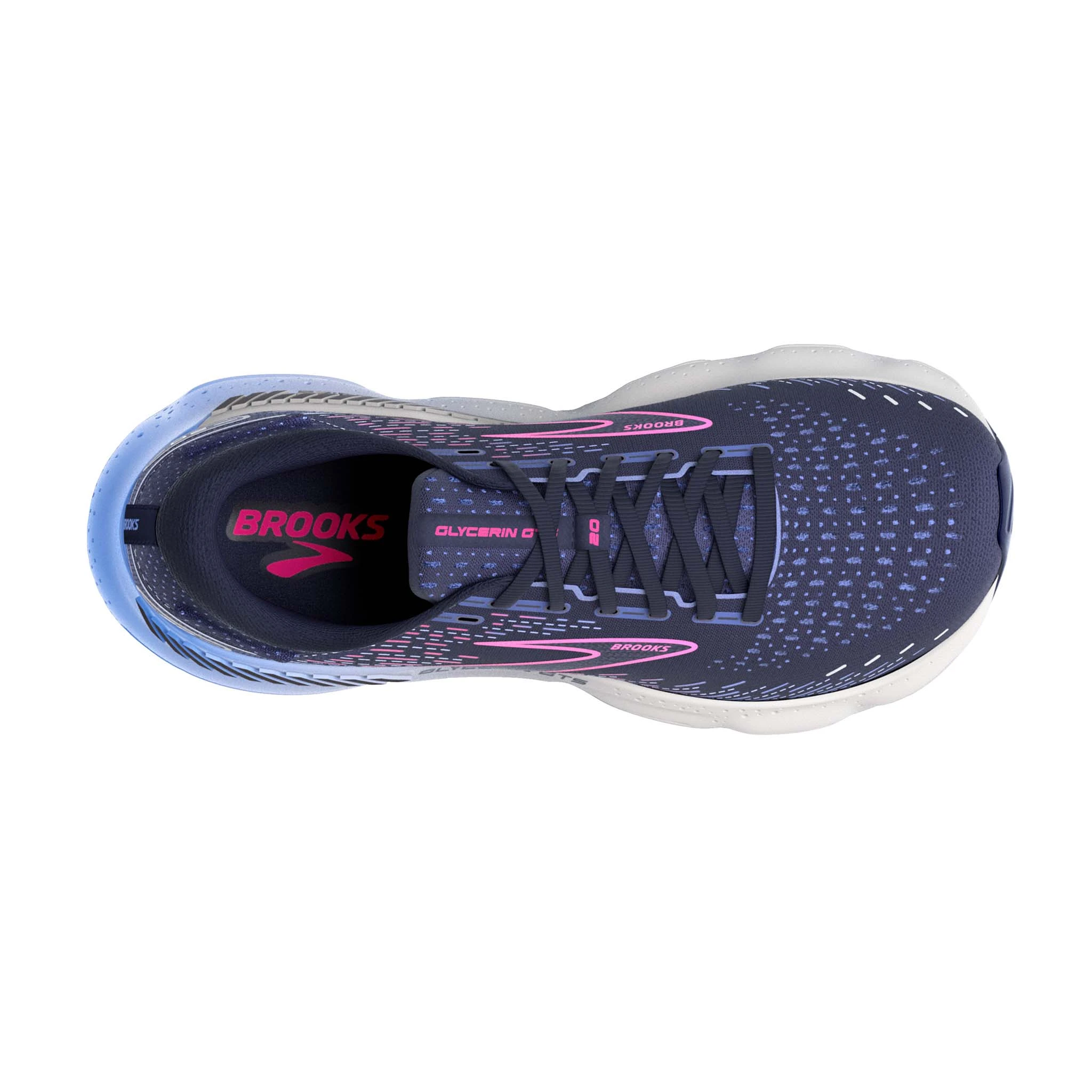 Brooks | Women's Glycerin GTS 20 Running Shoes - Peacoat - Image 5