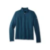 Brooks | Men's Dash 1/2 Zip - Heather Indigo Rush