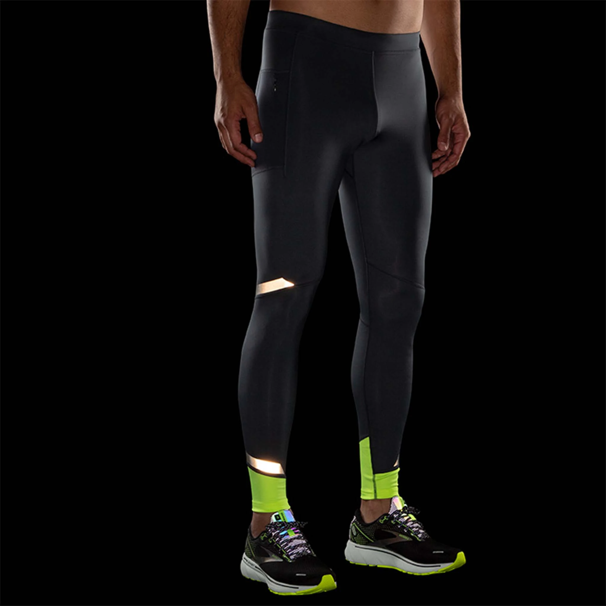 Brooks | Men's Run Visible Tight - Image 2