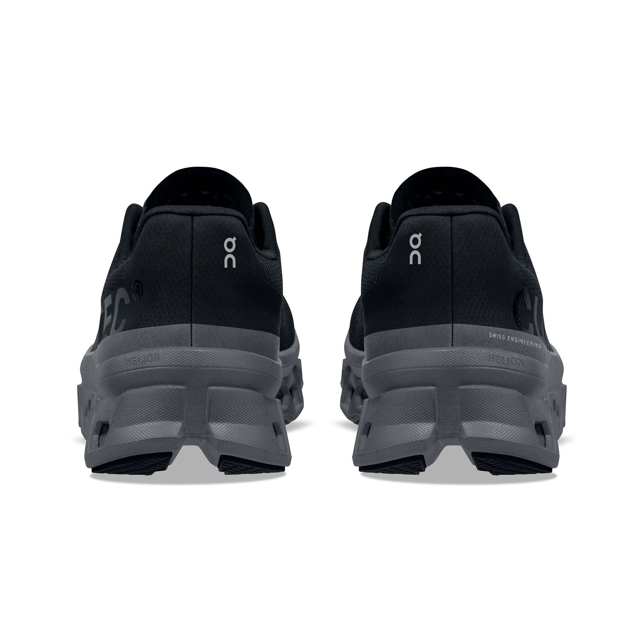 On | Women's Cloudmonster Running Shoes - Black - Image 4