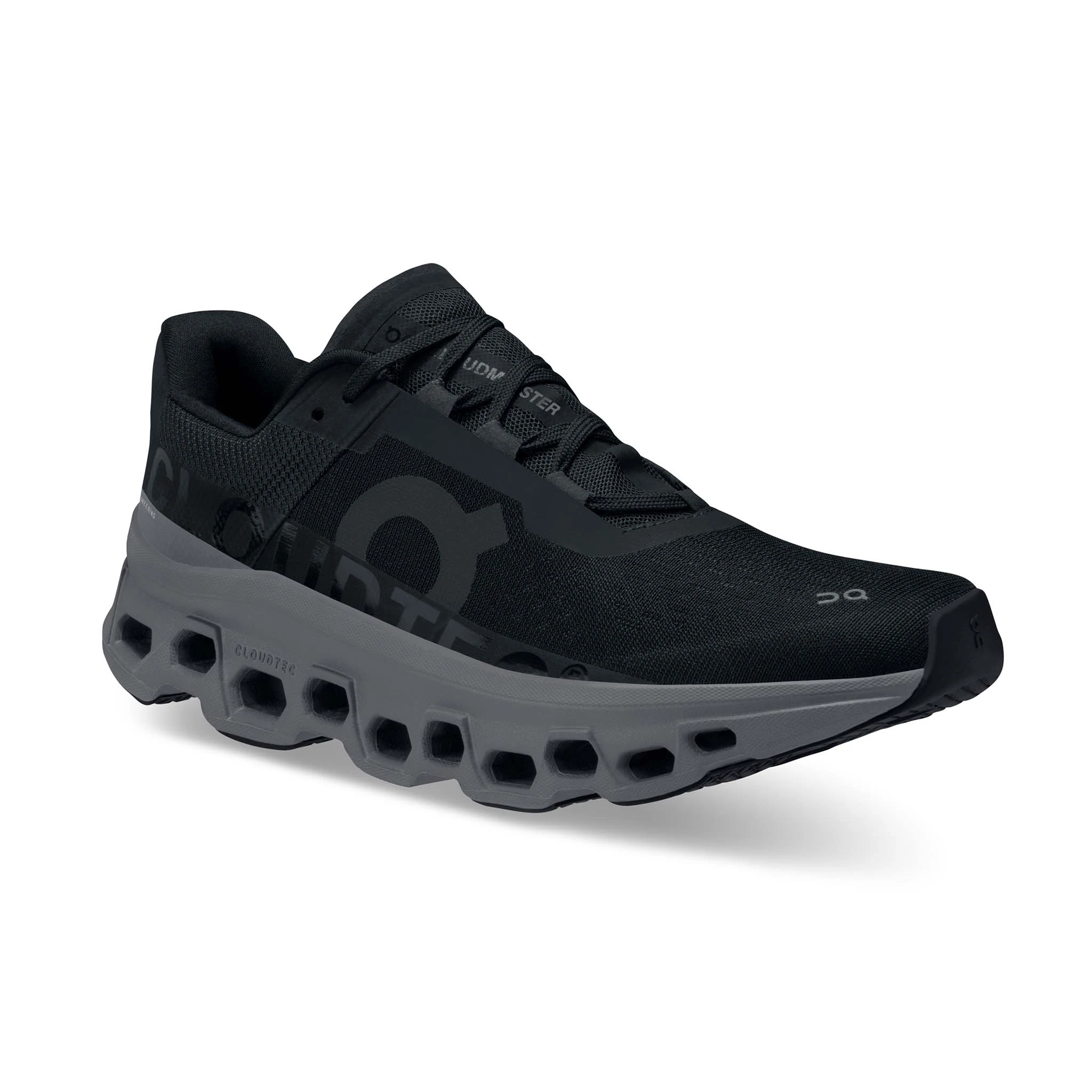 On | Women's Cloudmonster Running Shoes - Black - Image 2