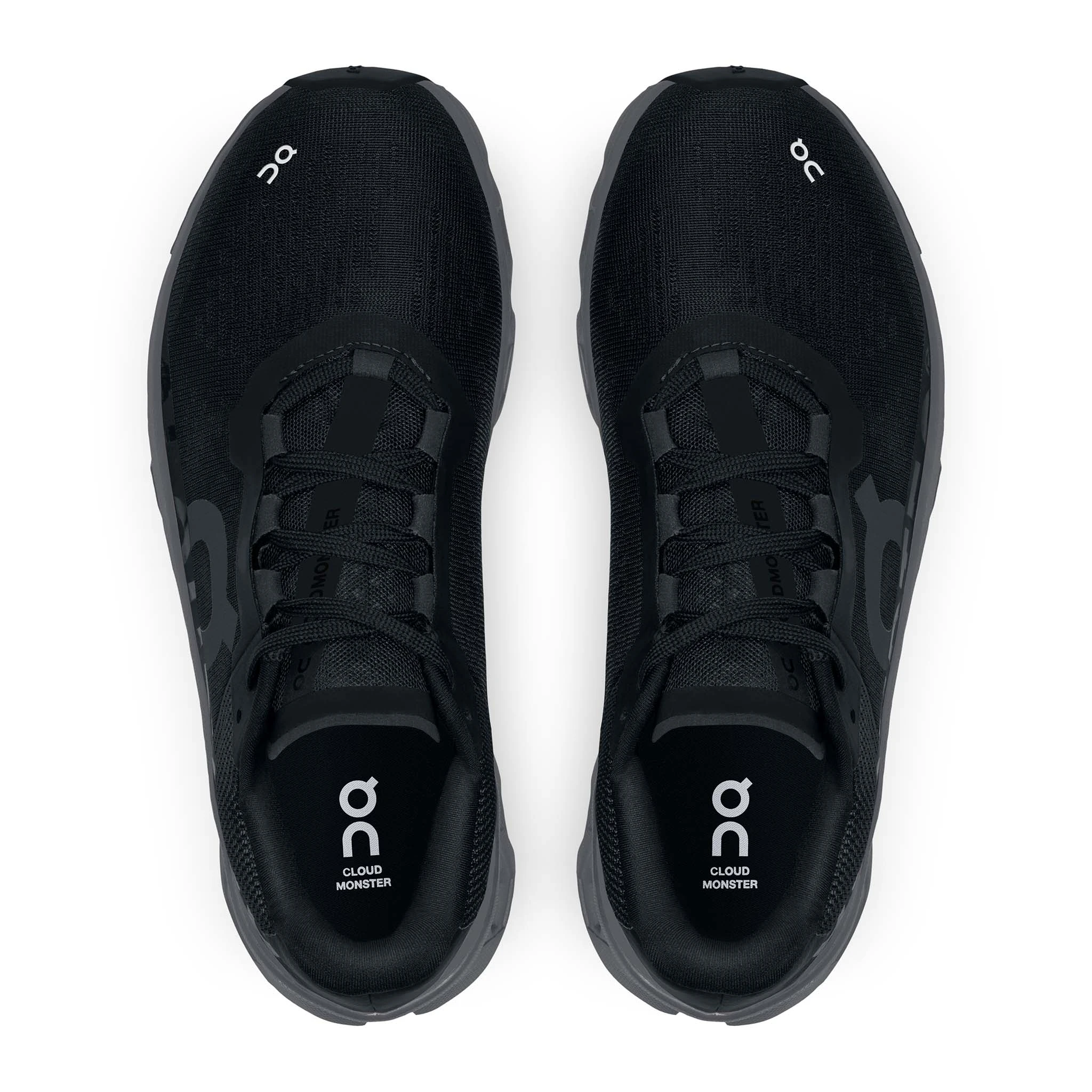 On | Women's Cloudmonster Running Shoes - Black - Image 5