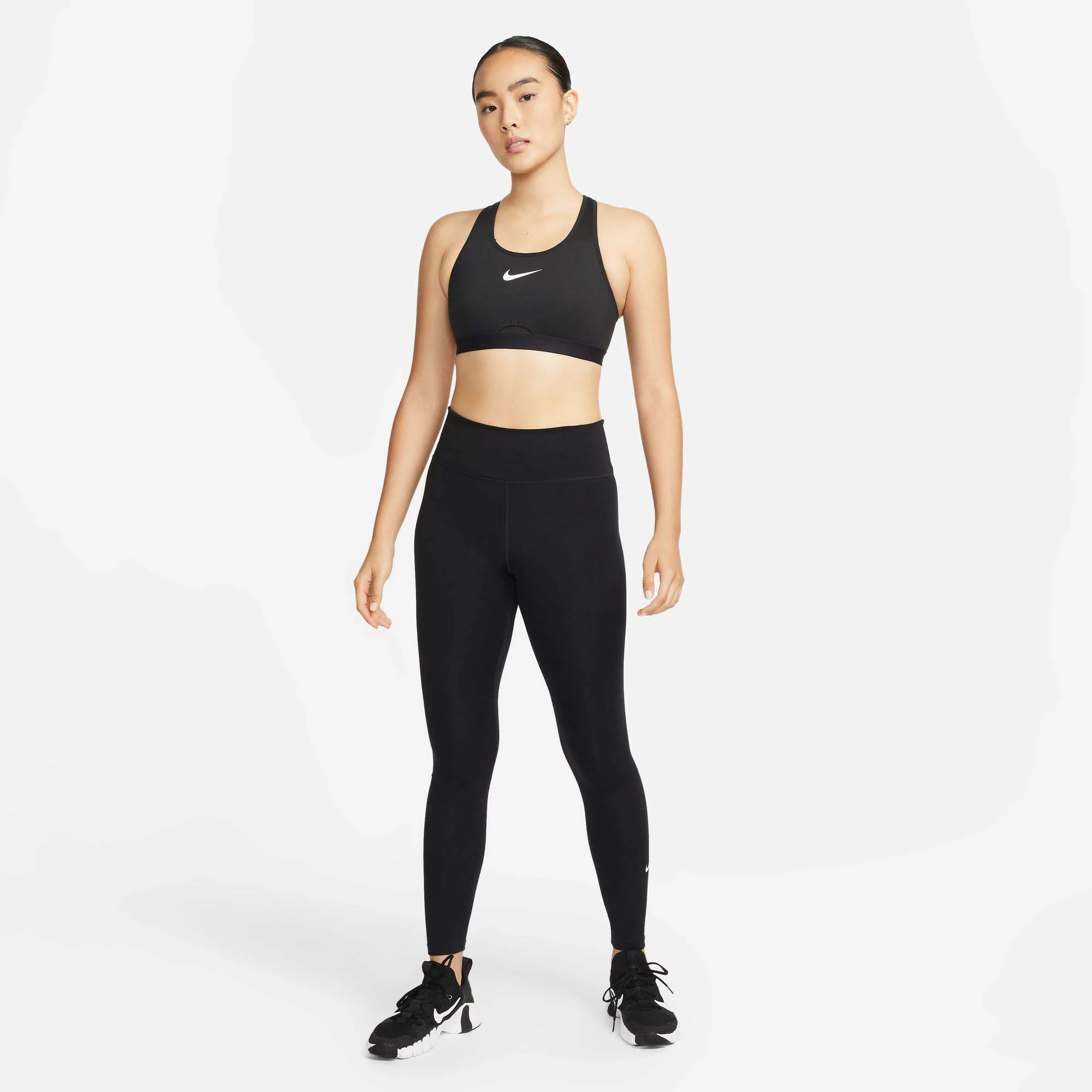 Nike | Women's Dri-FIT Swoosh High-Support Non-Padded Adjustable Sports Bra - Image 3