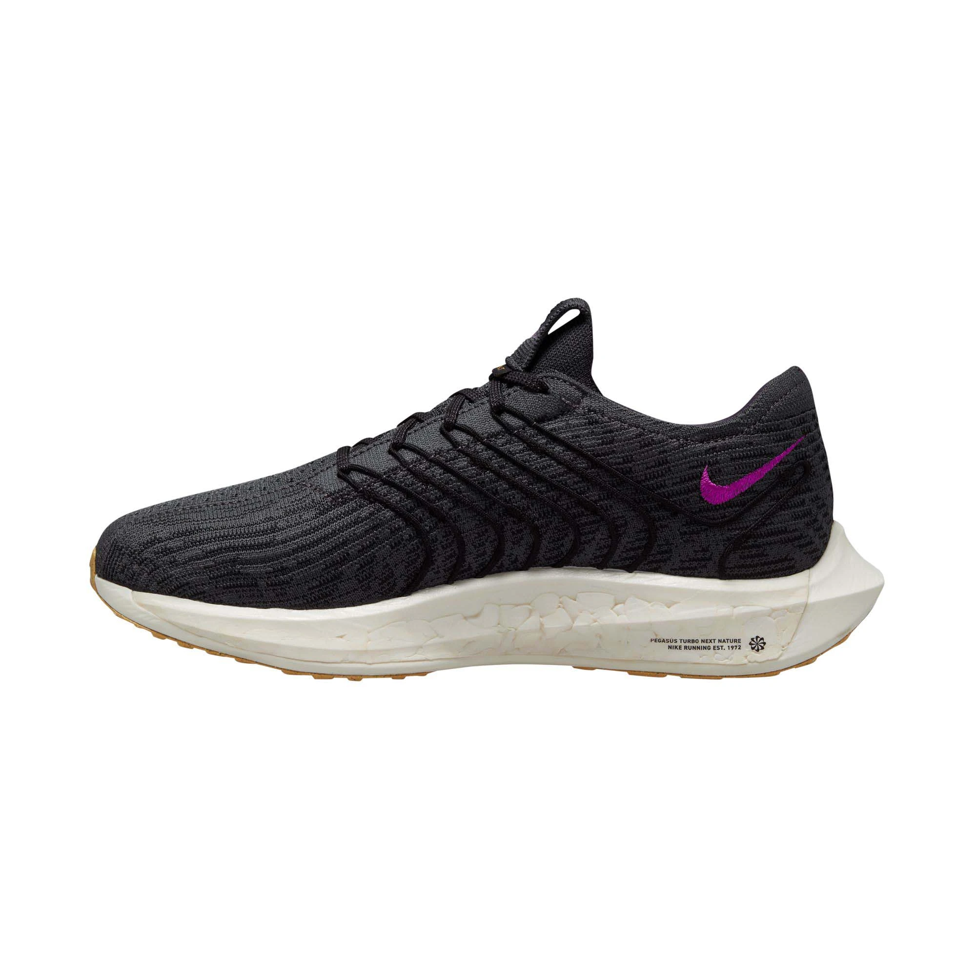 Nike | Men's Pegasus Turbo Next Nature Running Shoes - Black - Image 2