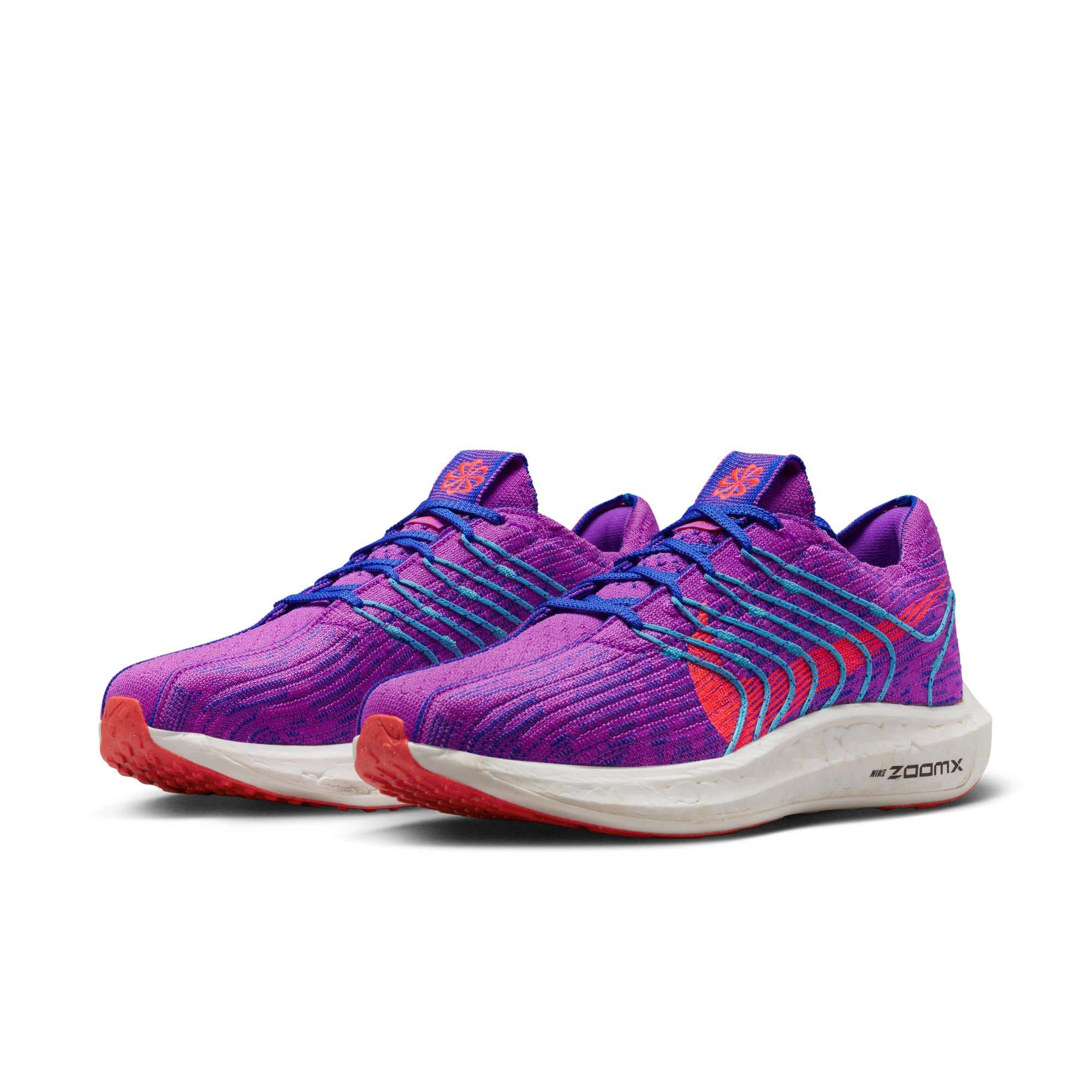 Nike | Women's Pegasus Turbo Flyknit Next Nature Running Shoes - Fuschia Dream - Image 3
