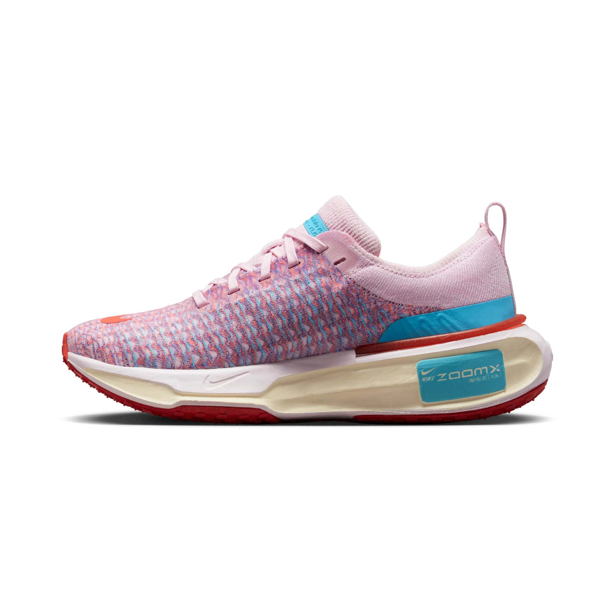 Nike | Women's ZoomX Invincible Run Flyknit 3 Running Shoes - Pink Foam - Image 4