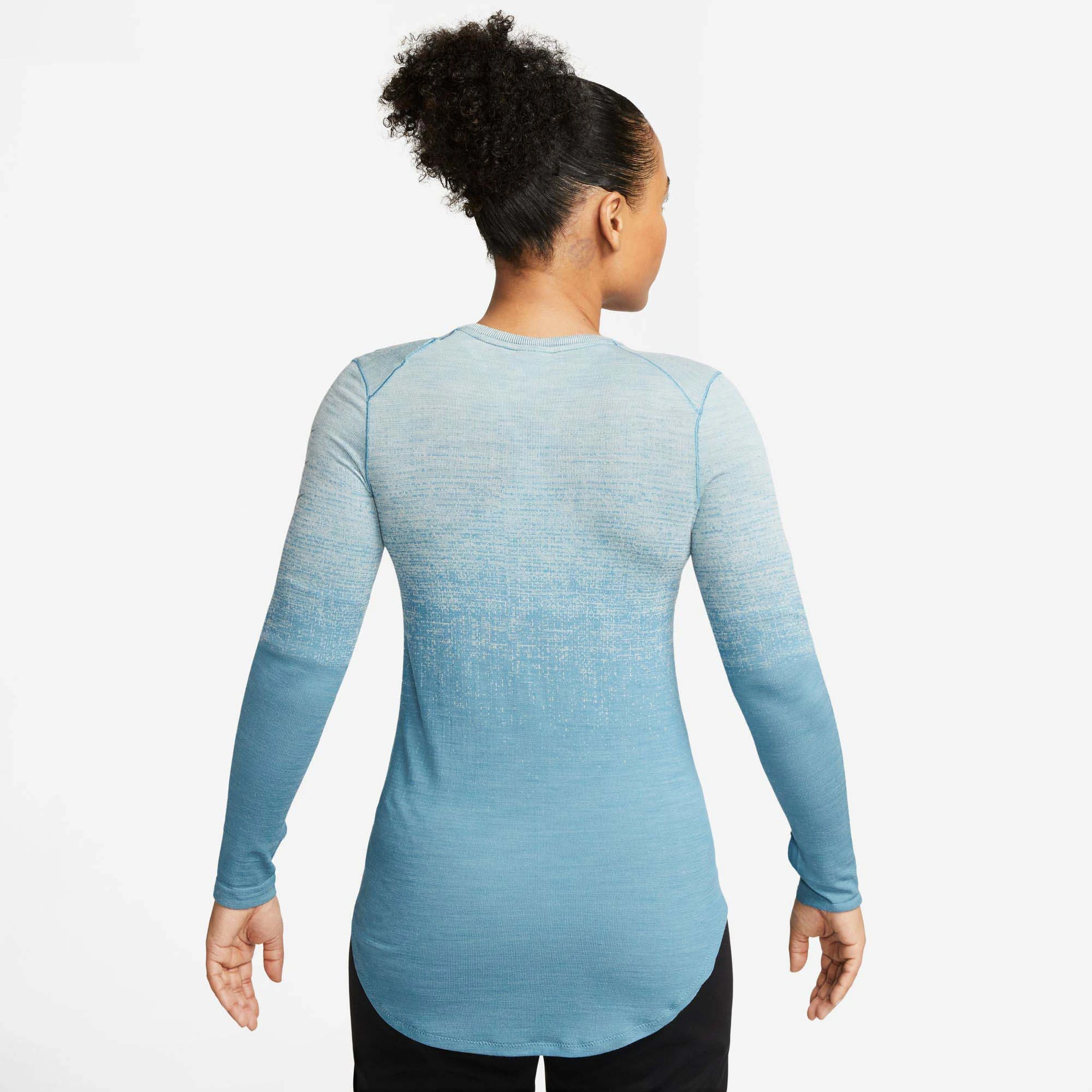 Nike | Women's Dri-FIT ADV Run Division Long-Sleeve Running Top - Light Silver - Image 3