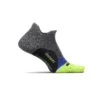 Feetures | Unisex Elite Light Cushion No Show Tab - Glowing Gray
