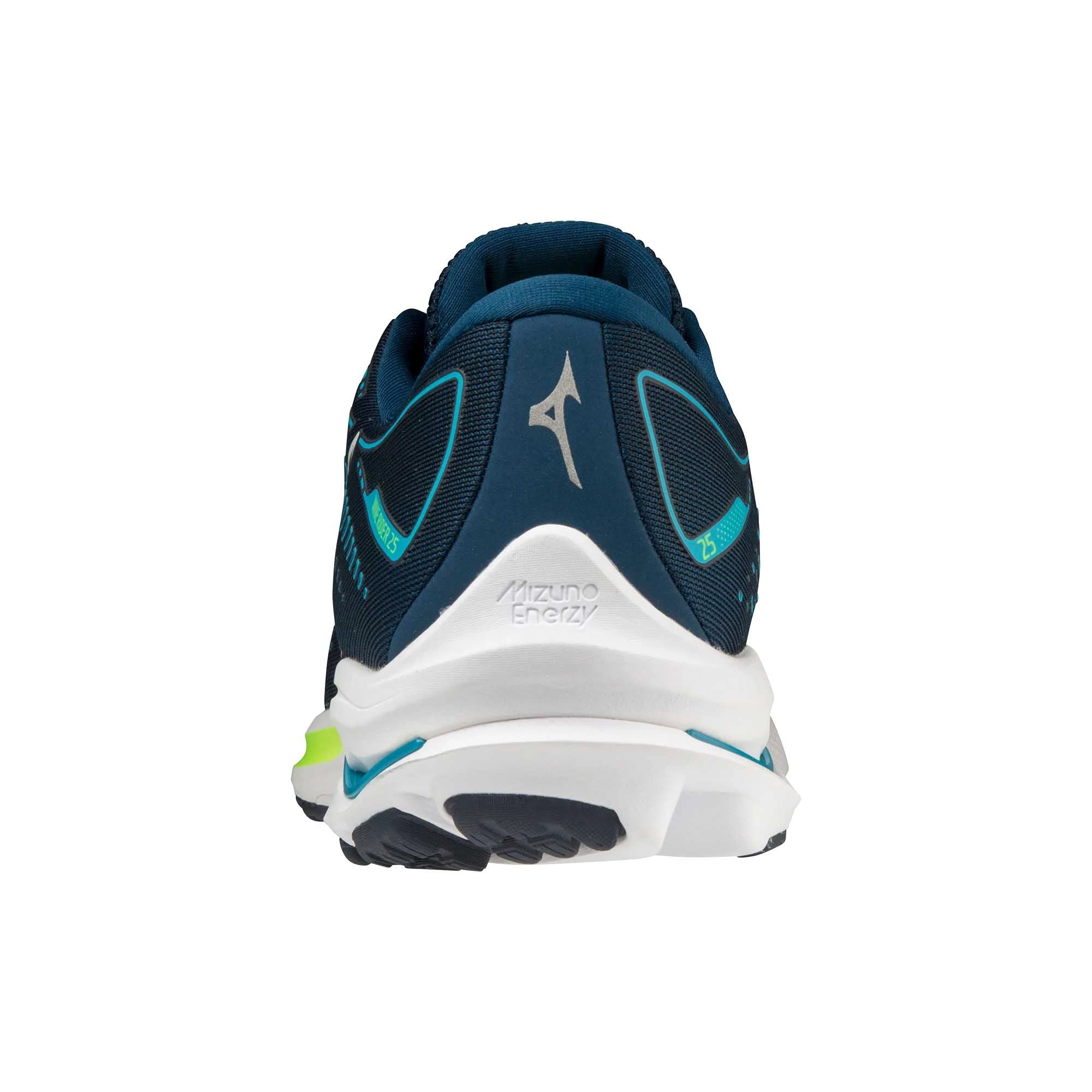 Mizuno | Men's Wave Rider 25 Running Shoes - Gibraltar Sea - Image 5