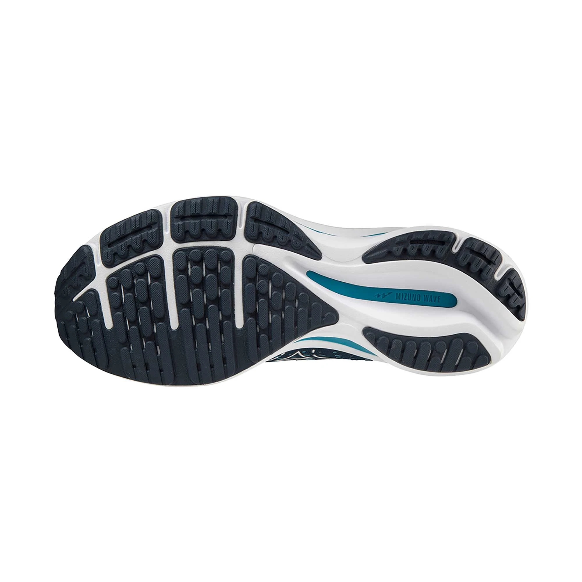 Mizuno | Men's Wave Rider 25 Running Shoes - Gibraltar Sea - Image 7