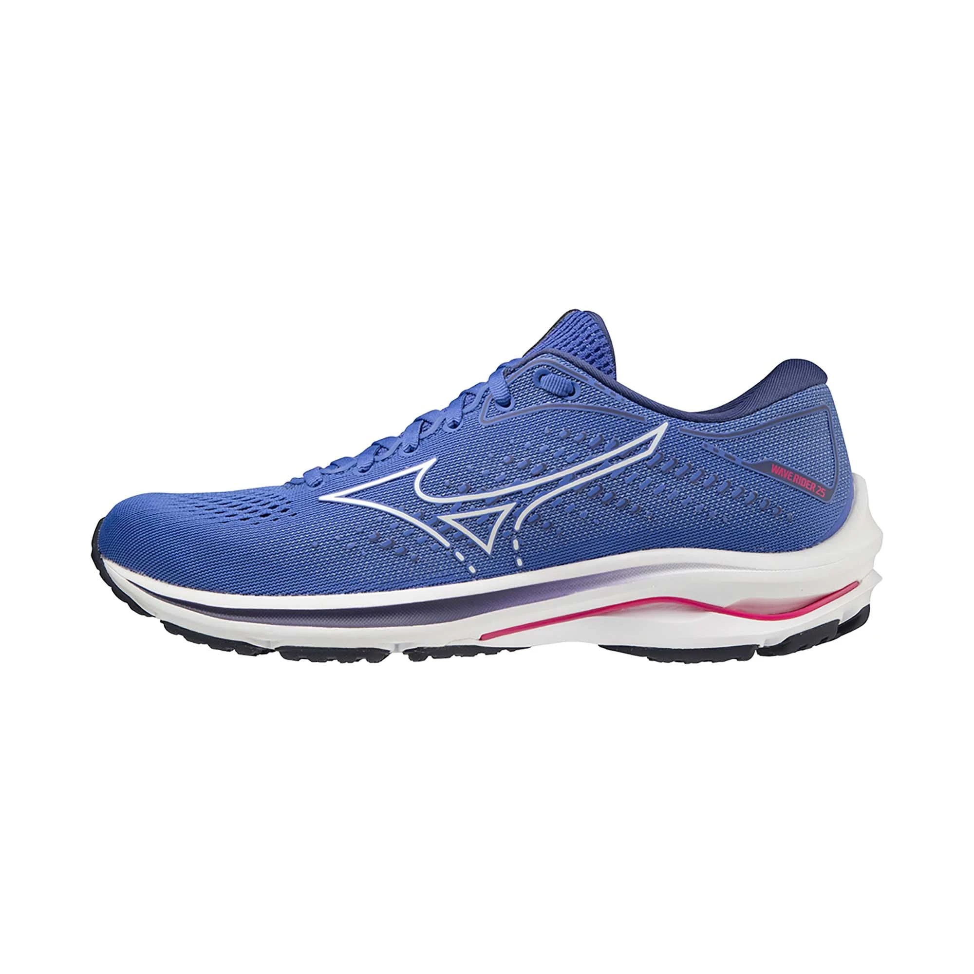 Mizuno | Women's Wave Rider 25 Running Shoes - Amparo Blue - Image 4