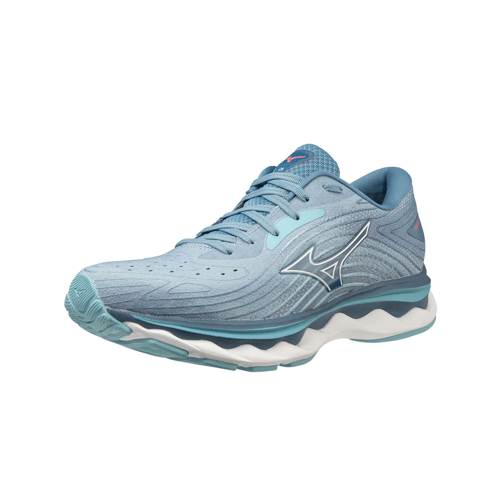 Mizuno | Women's Wave Sky 6 Running Shoes - Image 2