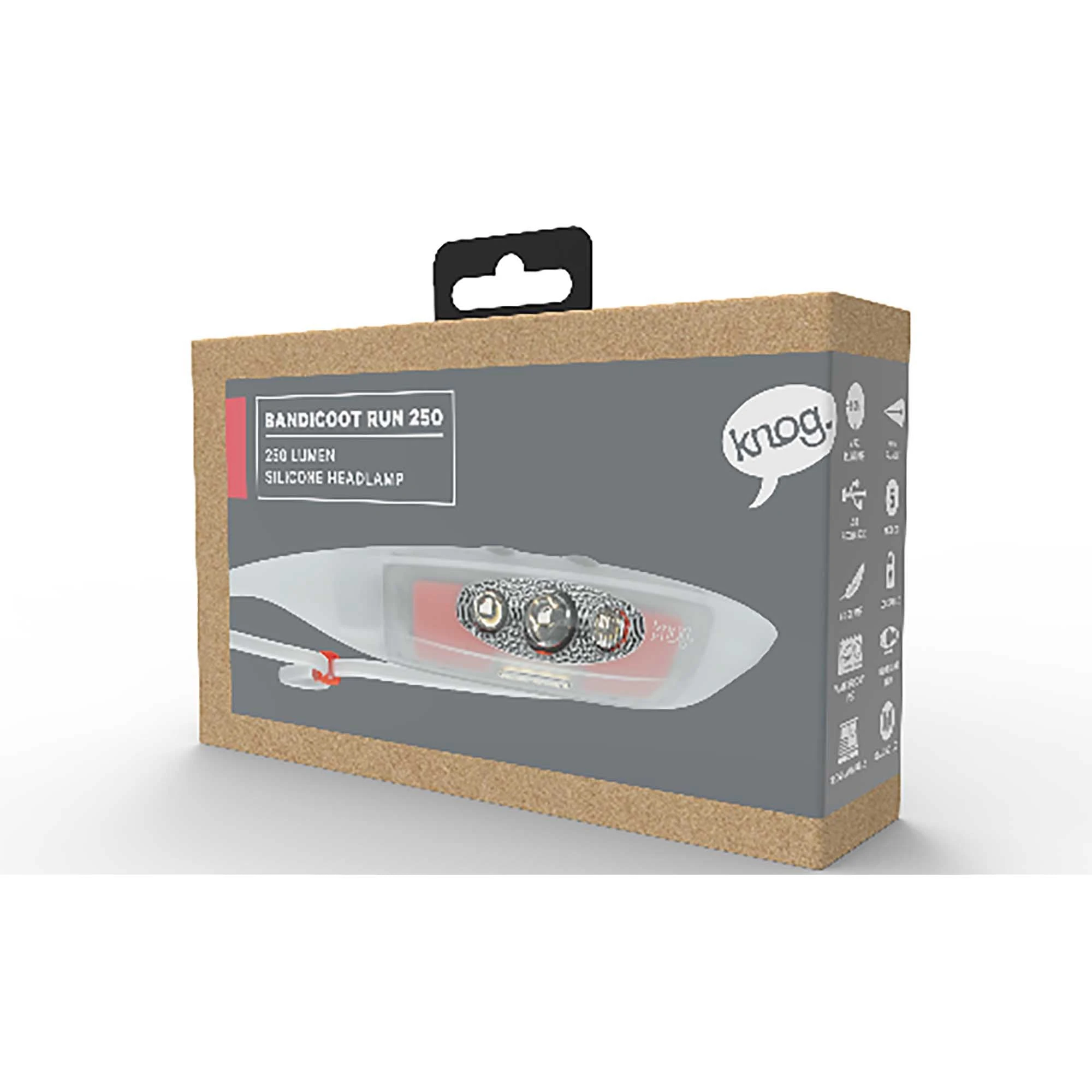 Knog | Unisex Bandicoot Run Headlamp - Coral - Image 2