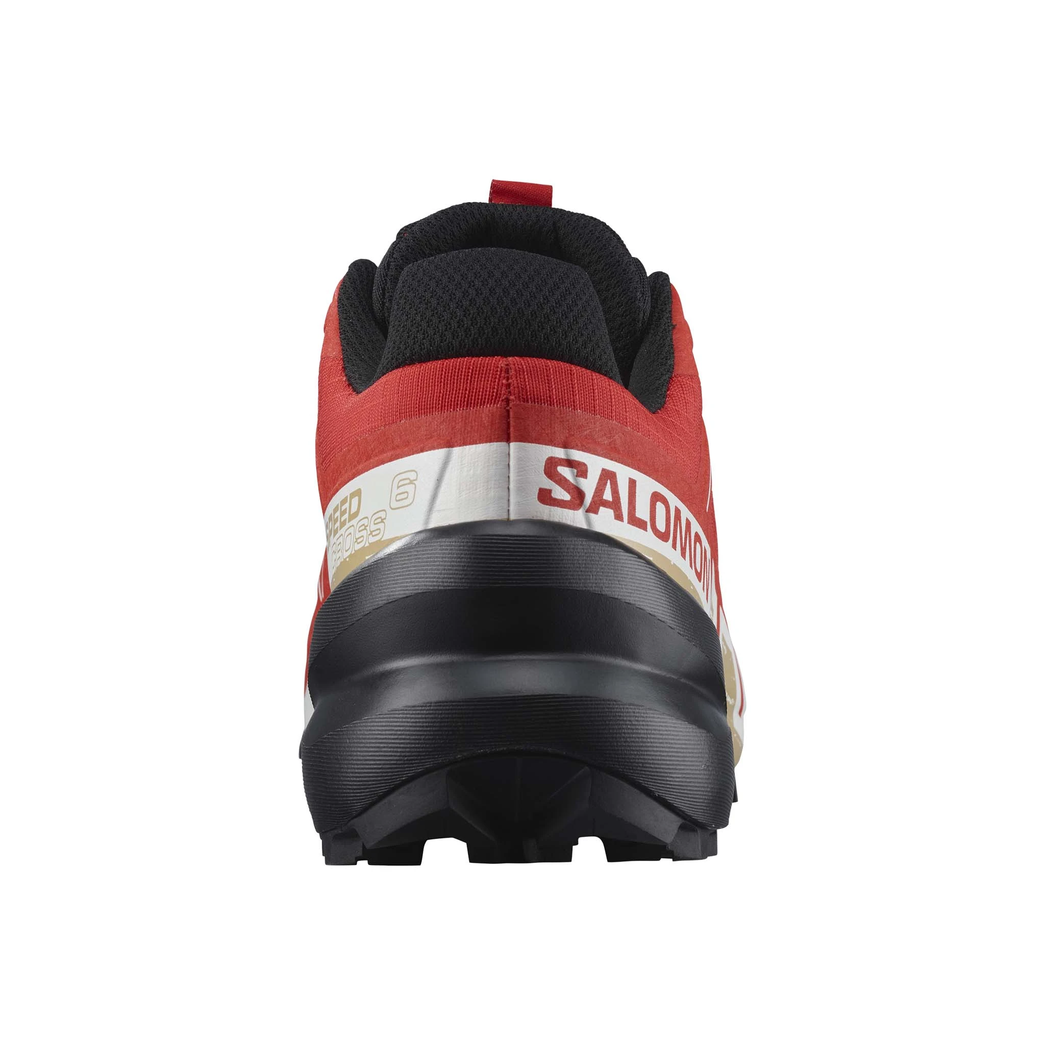 Salomon | Men's Speedcross 6 Running Shoes - Fiery Red - Image 5