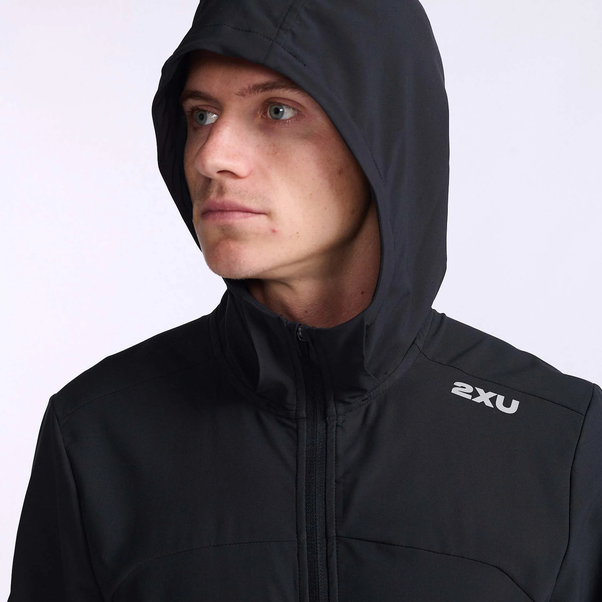2XU | Men's Aero Jacket - Black - Image 4