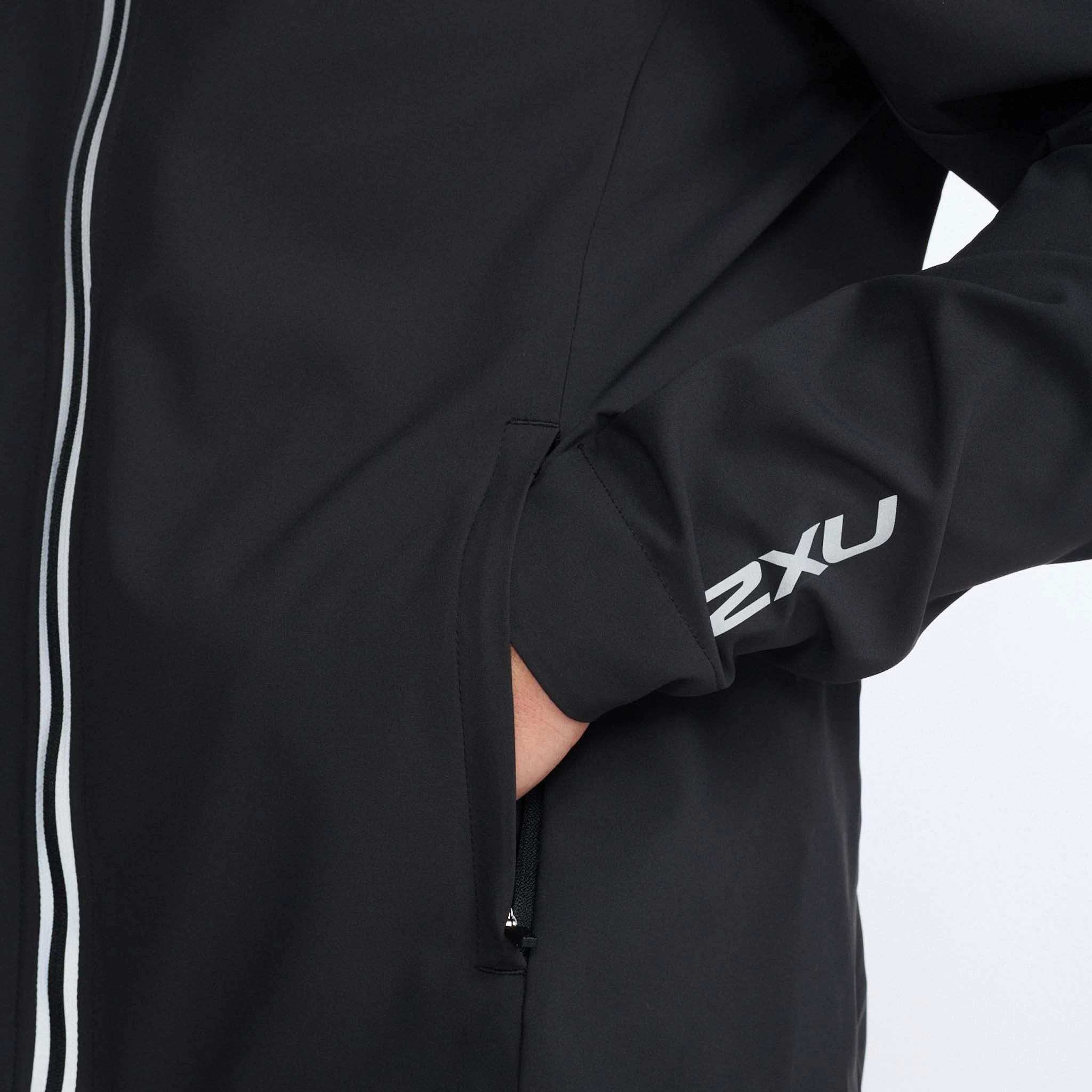 2XU | Men's Aero Jacket - Black - Image 6