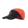 Ronhill | Unisex Air-Lite Split Cap - Black/Flame