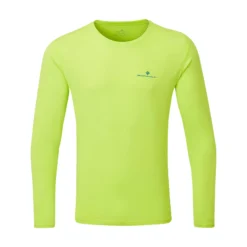 Ronhill | Men's Core L/S Tee - Acid Lime
