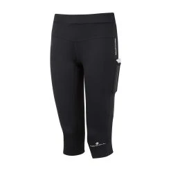 Ronhill | Women's Tech Revive Stretch Capri - All Black